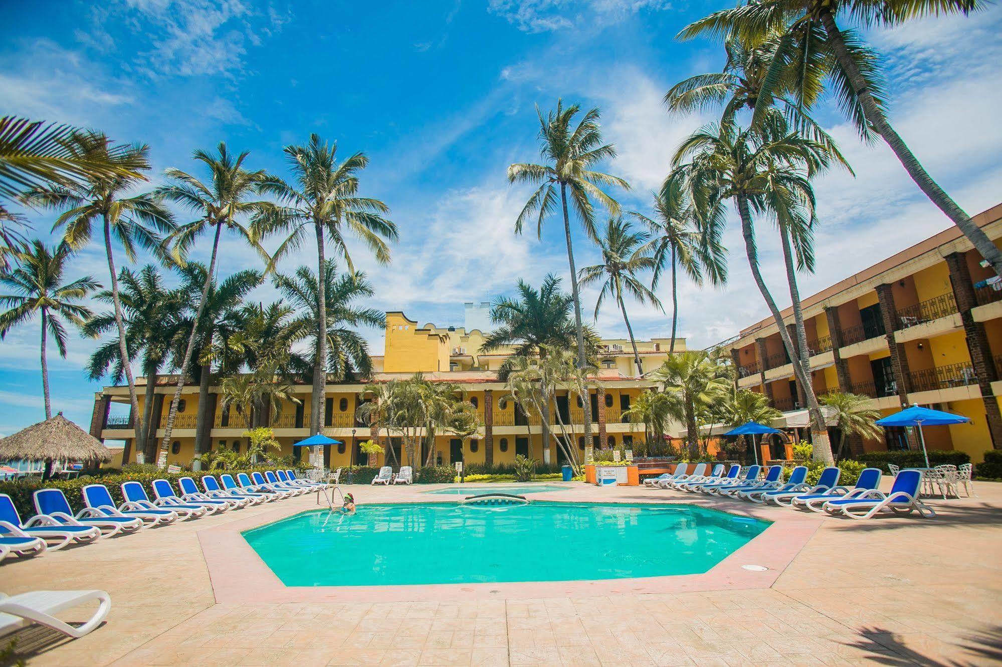 Hotel Estancia San Carlos Guayabitos 린콘 데 구아야비토스 외부 사진